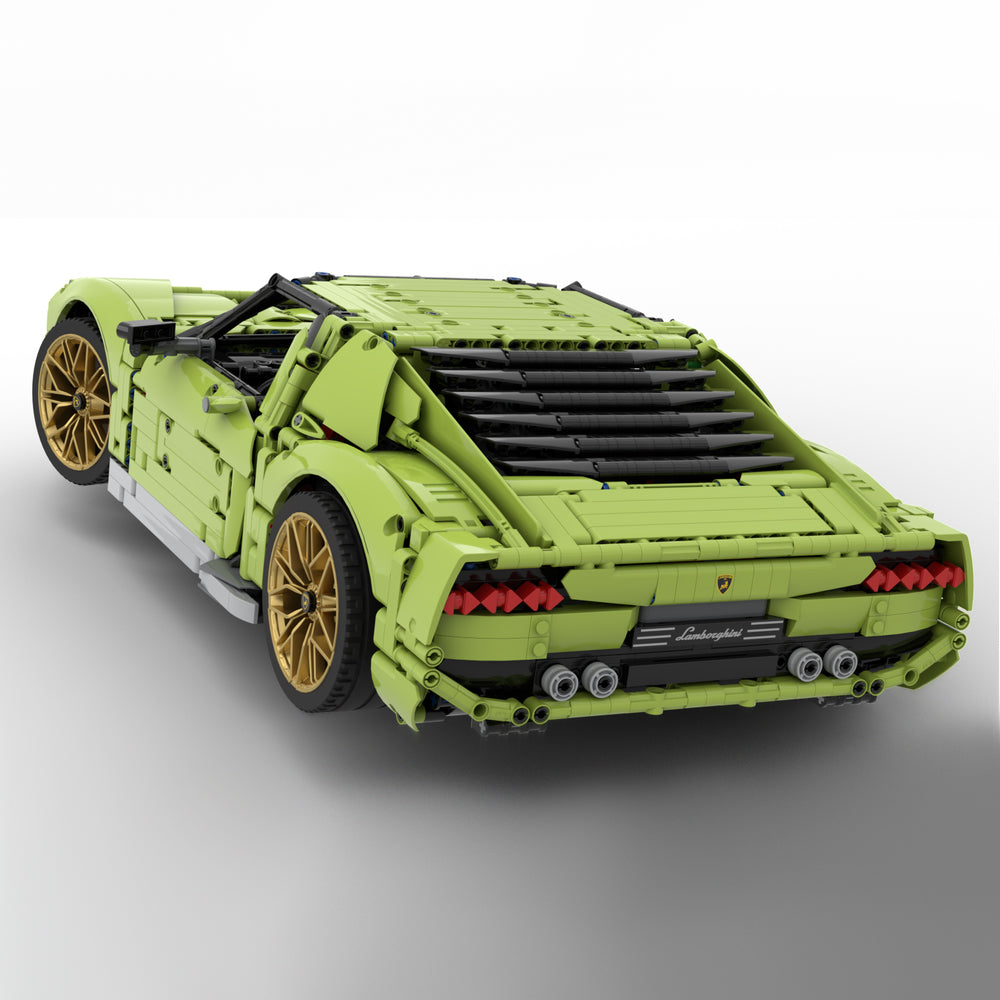 1:8 Lamborghini Miura Concept 3400+PCS | Moc Set - BAV BRICK