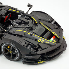 1:8 The Ultimate Italian Hybrid Hypercar EVO | Matte Black Painting Italian Flagship (4058PCS)