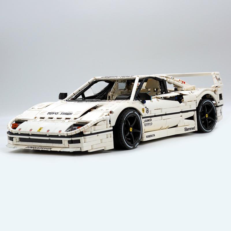 1:8 The Ultimate Ferrari F40 Supercar, RWB White Custom Edition (4026 PCS)