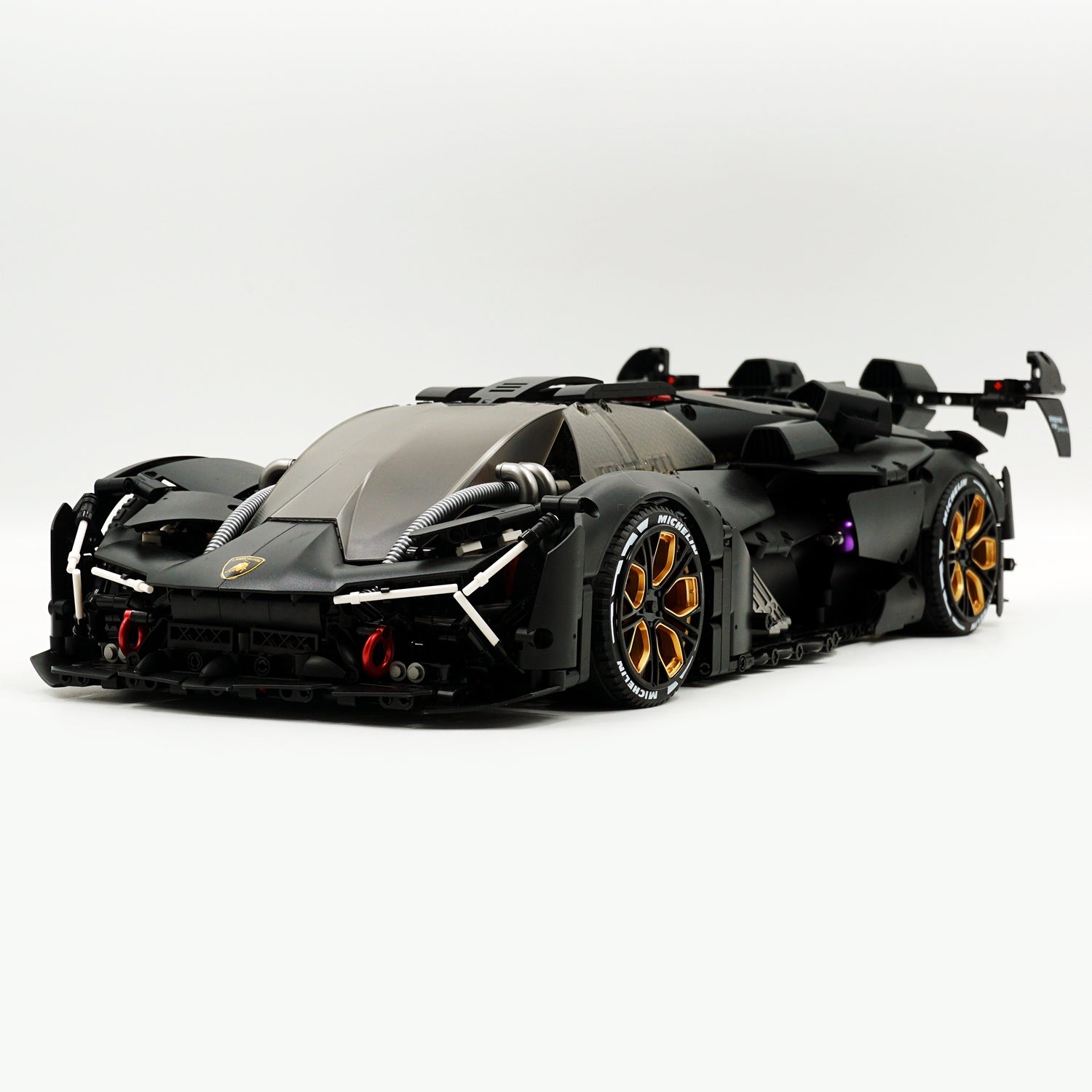 1: 8 Lamborghini Terzo Millennio, Matte Black Customized Edition(3492 Pcs)