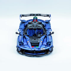 1:8 The Ultimate Italian Hybrid Hypercar EVO | Electric Sapphire Blue Custom Edition (4058PCS)