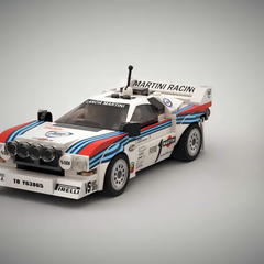 Lancia Rally 037 Martini Racing | Includes a complete set of stickers - 244PCS (MOC-130287)