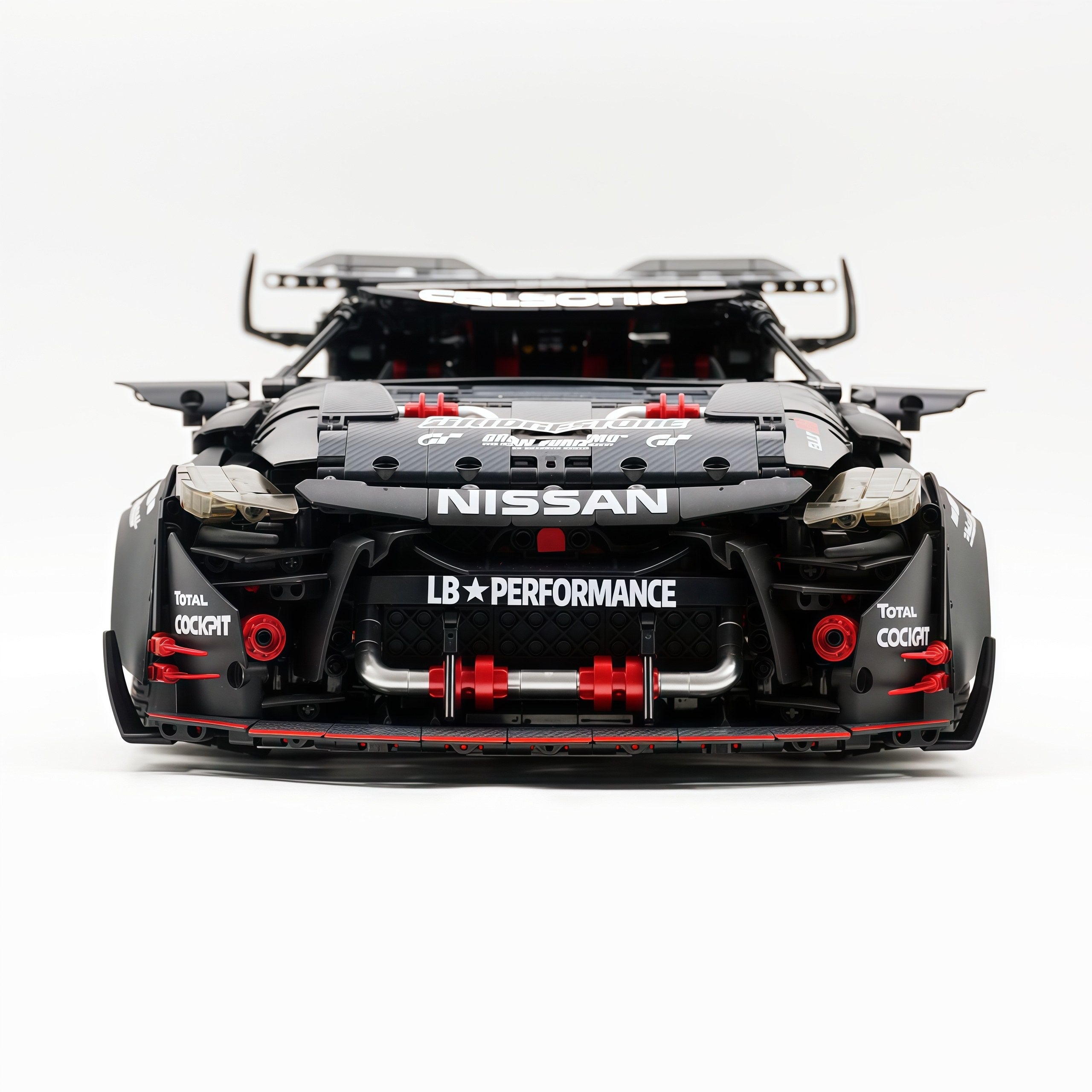 1:8 Nissan GT-R R35 Widebody Black Warrior Custom Edition |&nbsp; Black Beast | 3939+ PCS
