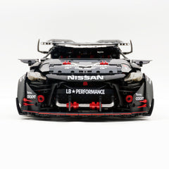1:8 Nissan GT-R R35 Widebody Black Warrior Custom Edition |&nbsp; Black Beast | 3939+ PCS