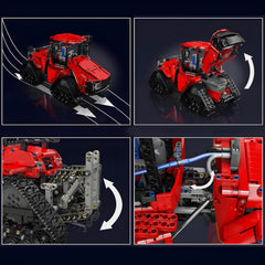 REMOTE CONTROLLED PNEUMATIC CRAWLER TRACTOR (1698PCS)