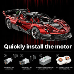 1:8 The Ultimate LaFerrari FXXK EVO | Pearl Red Painting Italian Flagship (4058PCS)
