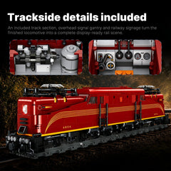 American Streamlined Electric Locomotive | 1440+ PCS