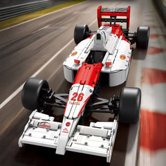 1:8 F1 McLaren MP4 Racing |  1988 Red & White Grand Prix Machine (2800pcs)