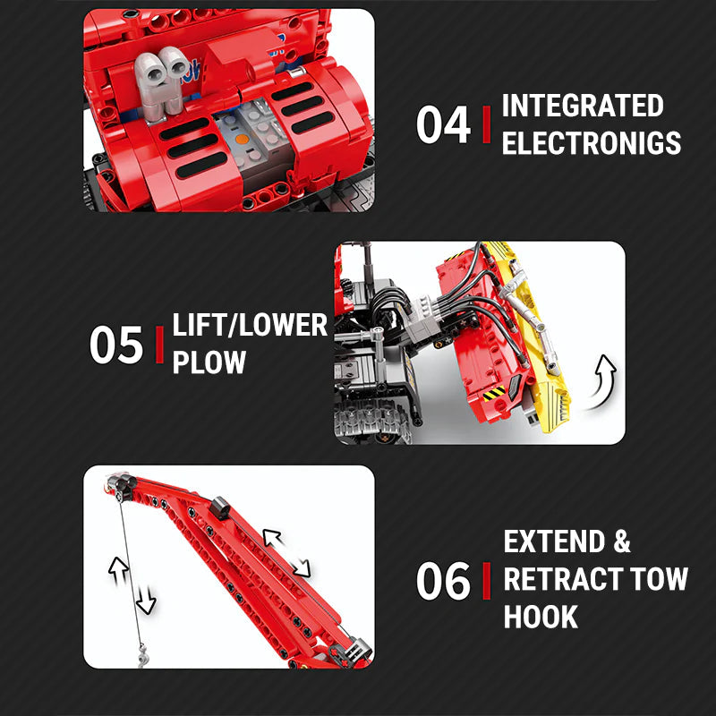 REMOTE CONTROLLED SNOW GROOMER (1100 PCS)