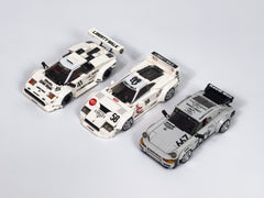 1: 24 CUSTOM GERMAN PORSCHE 930 with Container Display Case (318 PCS) - BAV BRICK