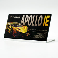 Suitable for BMW Apollo YangWang U9 Supercar Series Display Acrylic Nameplate