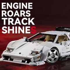 1:8 Widebody Classic Lamborghini Countach 5000 – Pearlescent White Edition (4301 PCS)