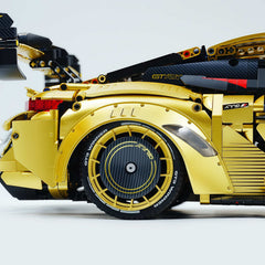 1:8 Porsche GT3 RS Gold Concept | Dual mode switching | 3824+PCS
