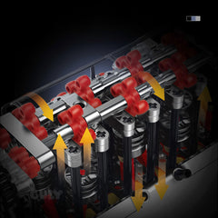 Large W16 Engine | French 16-Cylinder Engine Set (2520 PCS)