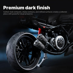 Black Night Racer | 1:8 Scale Motorcycle | 540 PCS