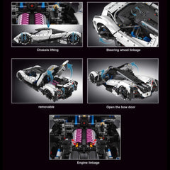 1:8 Devel sixteen V16 | Officially licensed (4016PCS)
