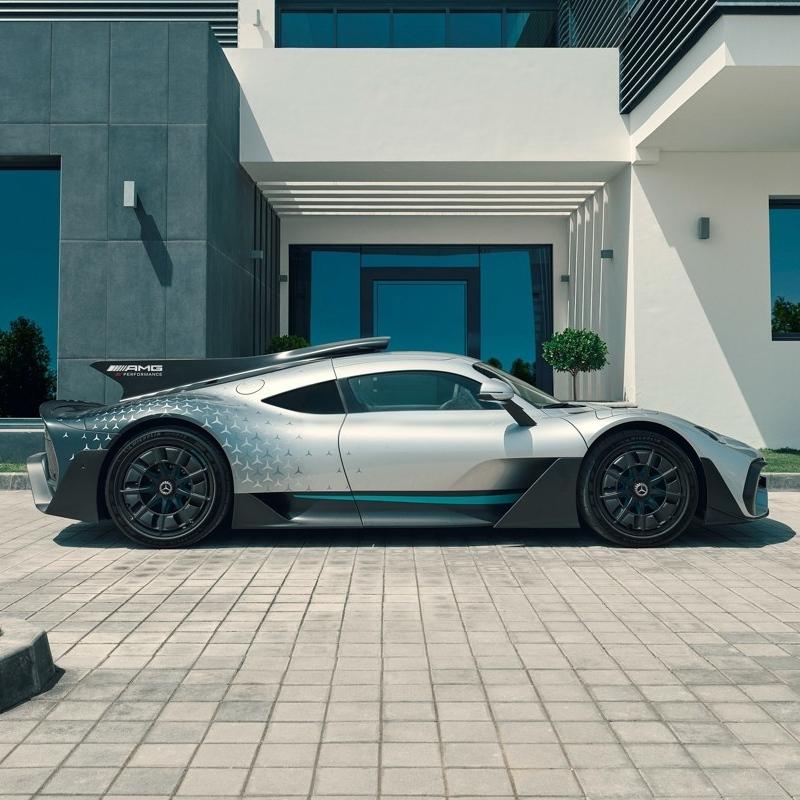 1: 8 Mercedes AMG ONE Pearlescent Black Limited Edition, Fully Detailed Simulation, The Ultimate Collectible (3295 Pcs)