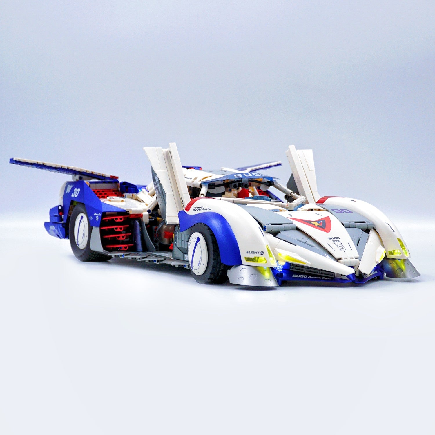 1: 8 ASURADA G.S.X High-intelligence Formula Supercar (3768 PCS)