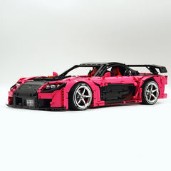 1: 8 Mazda RX-7 with Remote Control, Front and Rear Lights, Macaron Pink Limited Edition (3305 Pcs)
