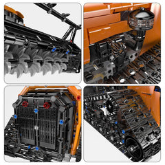 Remote Controlled Reclaiming Crawler| 1:16 Scale | 1649 PCS|Heavy-Duty Industrial Machine