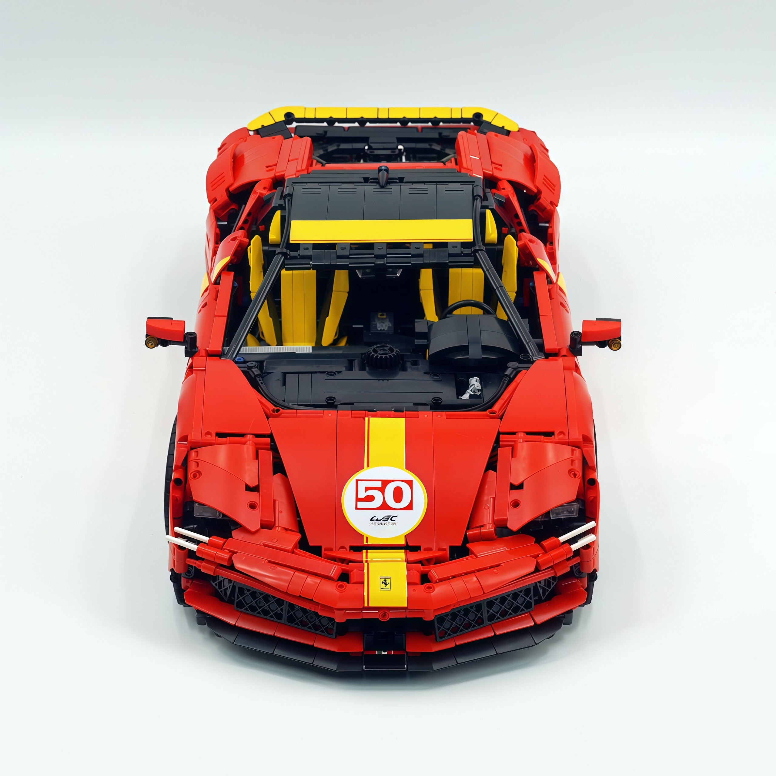 1:8 Ferrari SF90 Hypercar | Mechanical Linkage Version (3797 PCS) - BAV BRICK