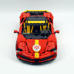 1:8 Ferrari SF90 Hypercar | Mechanical Linkage Version (3797 PCS) - BAV BRICK