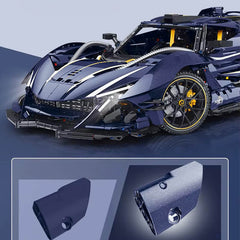 1:8 Apollo IE Hypercar — Midnight Edition | Starry Blue Exterior (3656pcs)