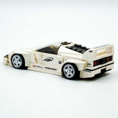 Ferrari F40 LBWK | White Edition | Container Display Case (394 PCS)