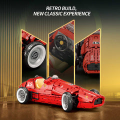 1953 Retro Formula 1 Racing Car F-500 Model Set (1809 PCS)