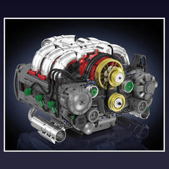 MOTORISED FLAT 6 ENGINE (2376 PCS)