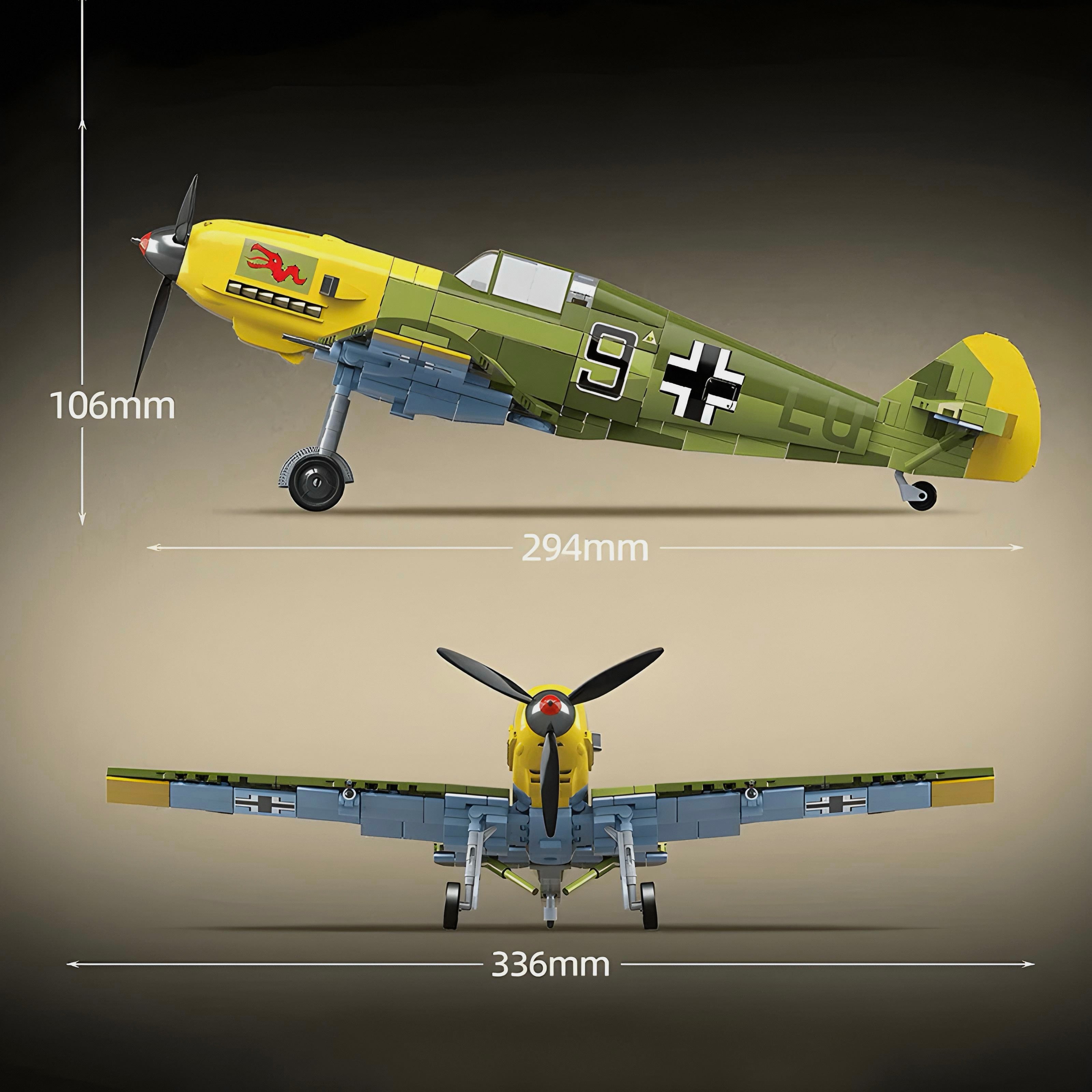 MESSERCHMITT BF-109 (632 PCS)