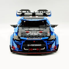 1:8 Nissan GT-R R35 Widebody Blue-plated custom Edition | Electroplated Beast | 3939+ PCS