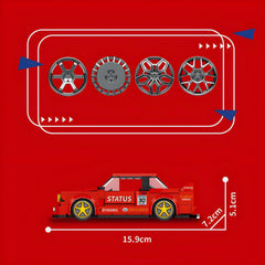 1:24 BMW RALLY SPEC E30 (302 piezas)