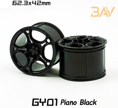 1:8 Supercar Custom Wheels (4-pack)