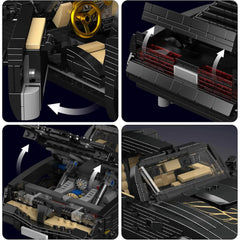 70s Convertible American Muscle Firebird (1557 Pcs)