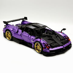 1: 8 Pagani Huayra BC Violet Paint finish Customized Ultimate Edition (4708 Pcs)