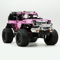 1: 6 Jeep Wrangler Off-Road Electroplating Pink Limited Edition (2121 PCS)