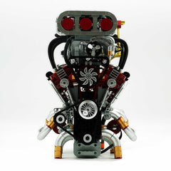 Motorised Dooge Hellcat V8 Engine (2347 Pcs)
