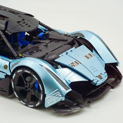 1:8 Devel sixteen V16 | Electroplating Tiffany Blue Custom Edition | Officially licensed (4016PCS)
