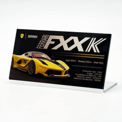 Suitable for Ferrari Supercar Series Display Acrylic Nameplate
