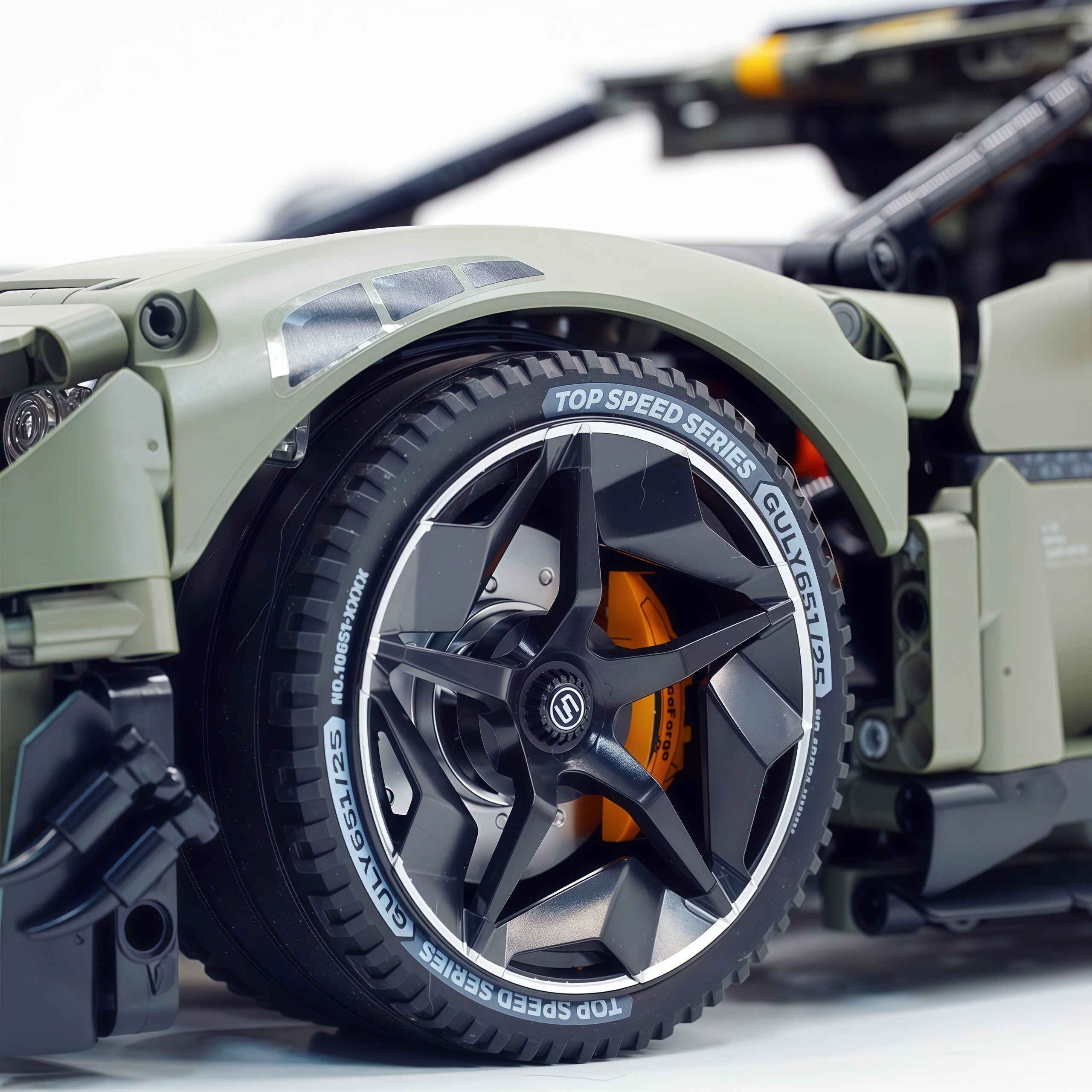 1:8 RC Ultimate Ford GT Mansory | The Dominant American Road King (3400+ pcs) - BAV BRICK