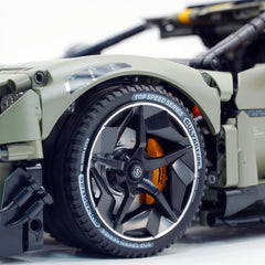 1:8 RC Ultimate Ford GT Mansory | The Dominant American Road King (3400+ pcs) - BAV BRICK