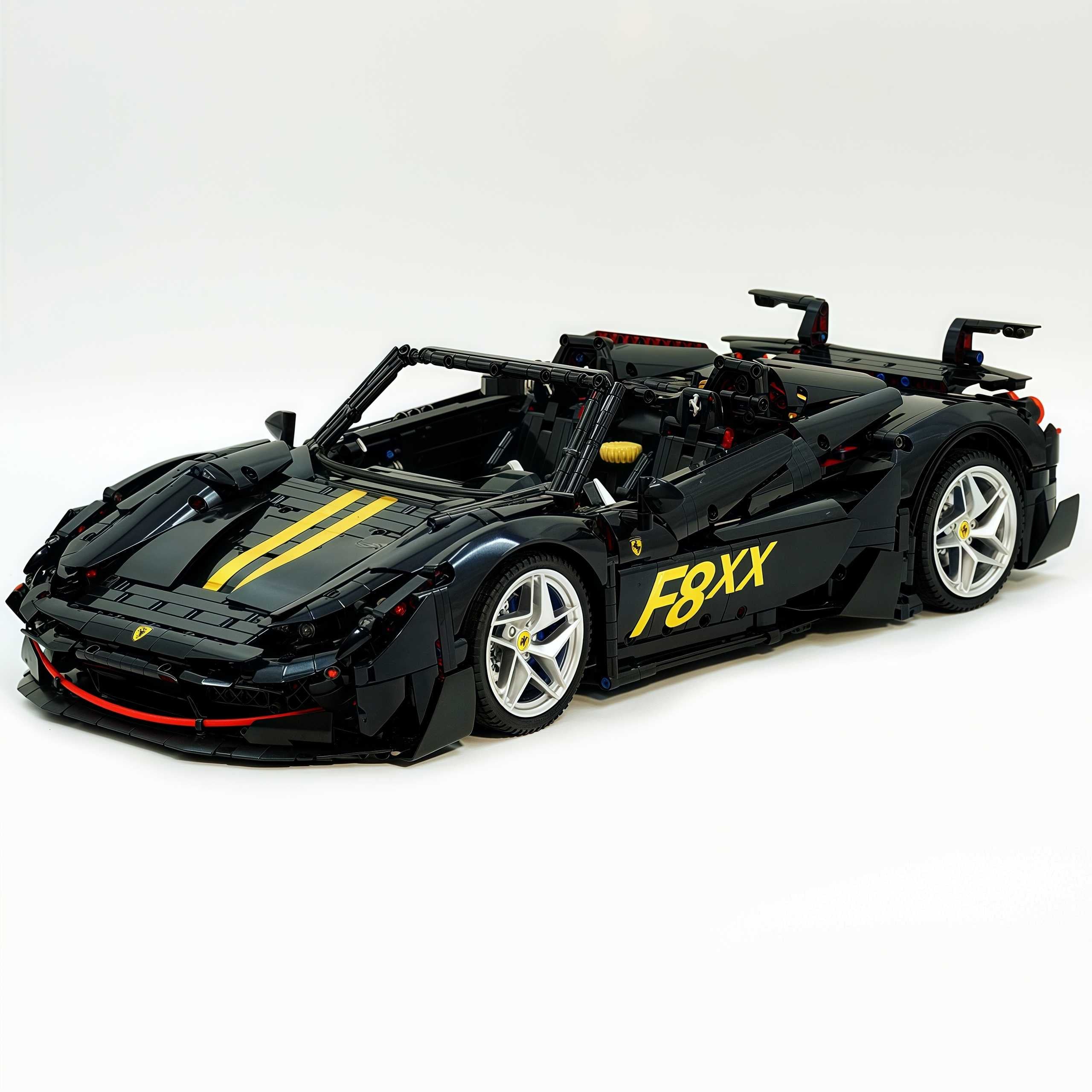 1:8 Ferrari F8XX Convertible | Mirror Dark Night Blue Custom Edition (3781 PCS)