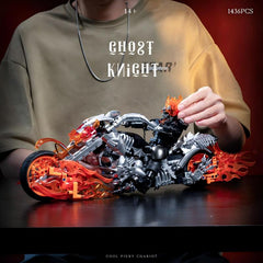 Evil Flame Skeleton Knight Set (1436 PCS)