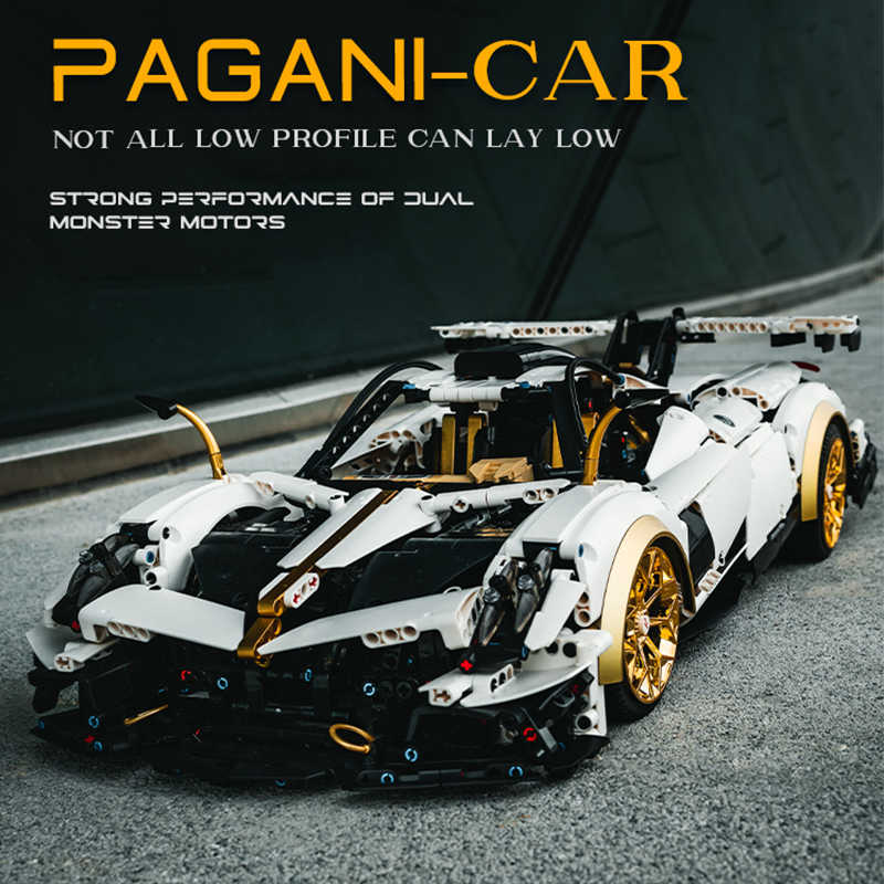 1: 8 Pagani Huayra Wind God with Remote Control(3429 Pcs)