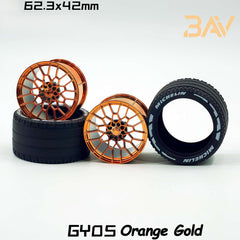 1:8 Supercar Custom Wheels (4-pack)