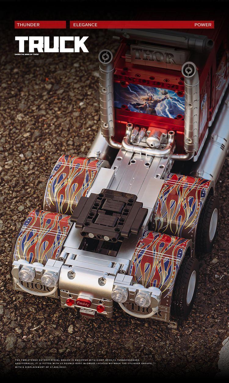 The American Thor 24 Heavy Diesel Truck (3485 PCS)