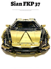 1: 8 Gold Lamborghini Sian Collector's Edition (3955 Pcs) - BAV BRICK