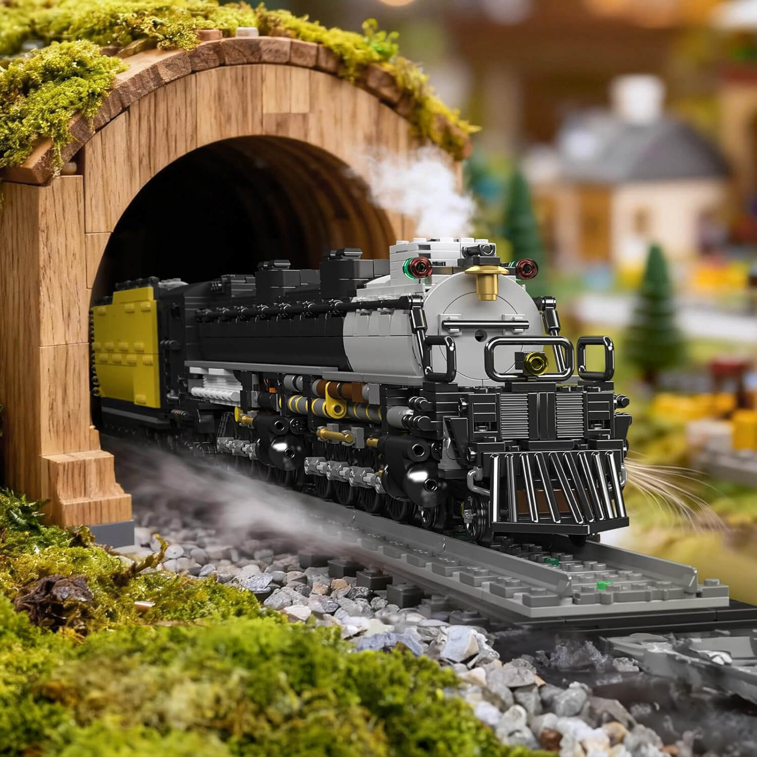 Big Boy 4-8-8-4 Steam Locomotive |  Legendary American Steam Engine | 3039 PCS - BAV BRICK