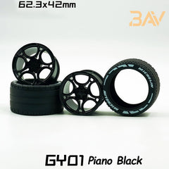 1:8 Supercar Custom Wheels (4-pack)